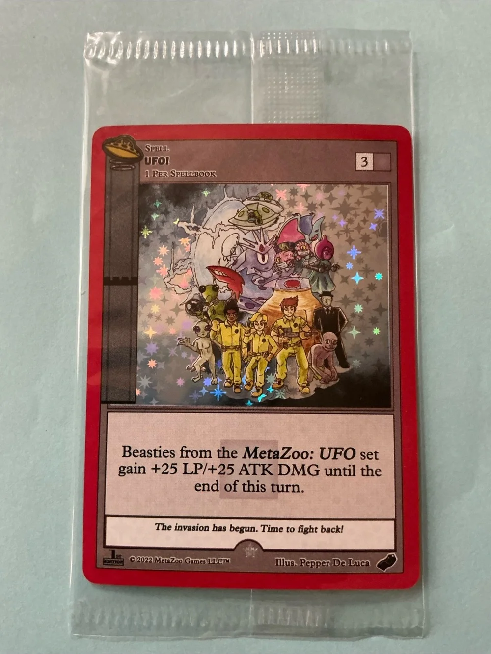Meta Zero Unopened UFO and Opened Cosmic Wrap